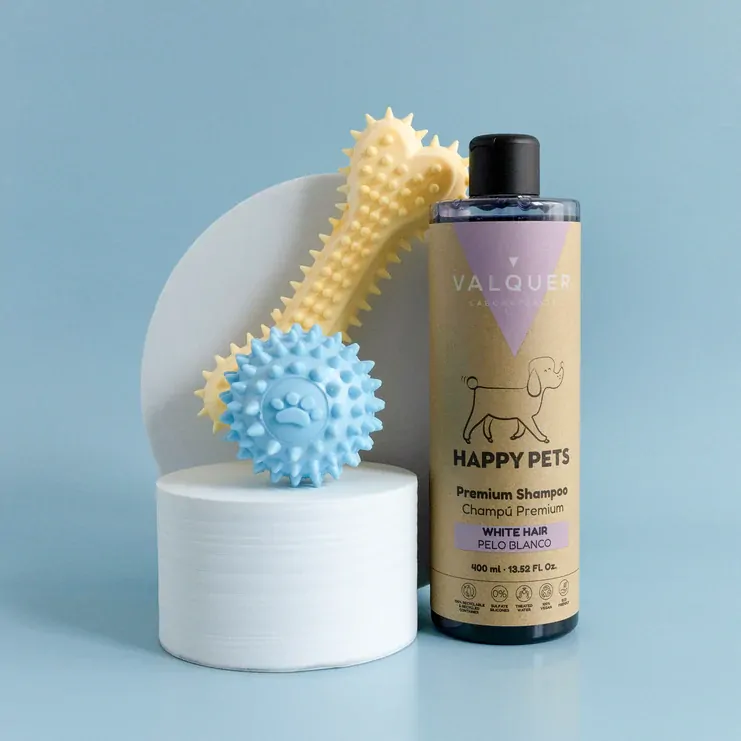 Prémiový šampon pro domácí mazlíčky s bílými chlupy - 400 ml