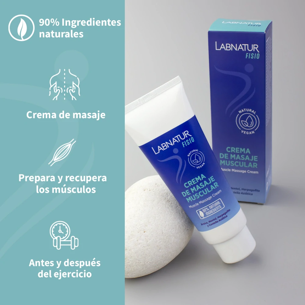 Masážní krém na svaly 125 ml Labnatur Fisio
