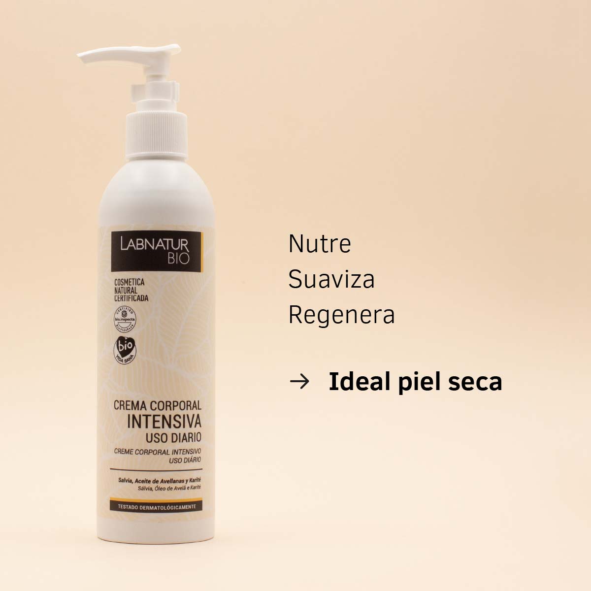 Intenzivní tělový krém se šalvějí 250ml Labnatur Bio