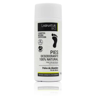 Přírodní deodorant kamenec prášek na nohy 100g Labnatur Bio